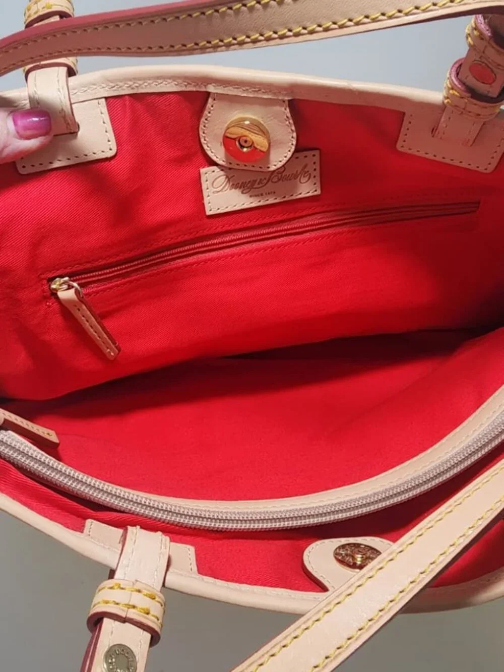 NEW Dooney & Burke Sunflower Tote - Picture 5 of 5